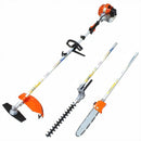 Roçadeira Com Motopodador de Galhos e Podador de Cerca Viva Multifuncional VRM330 2T 33CC 1,30HP