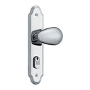 Fechadura p/ Porta Stam 803/10 Cromado Externa c/ 2 Chaves