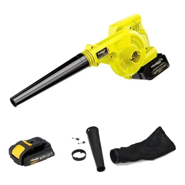Soprador e Aspirador Profissional 21V a Bateria – Alta Potência para Limpeza Pesada