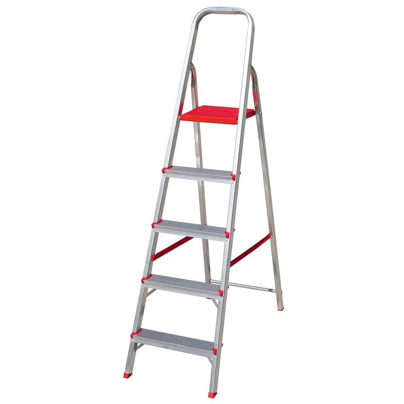 Escada Doméstica em Alumínio 5 Degraus BOTAFOGO